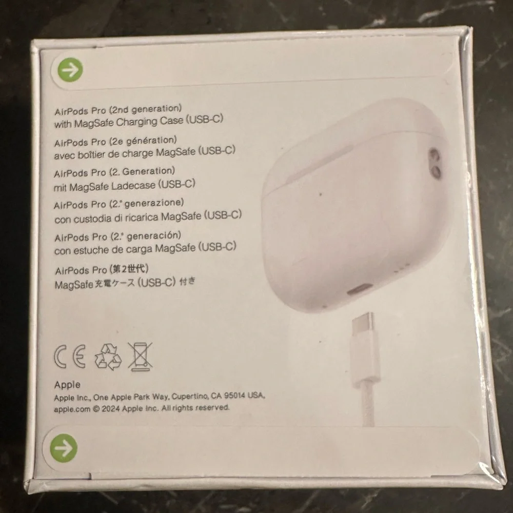 With receipt AirPods 2nd generation